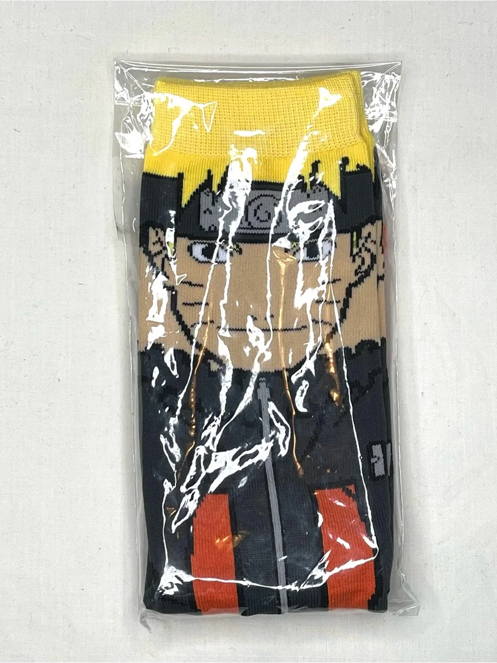 Anime Character Crew Socks Pack - 3 Pairs of Naruto Characters socks